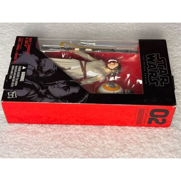 Hasbro Star Wars 6" Black Series: Rey (Jakku) and BB-8 #02 (NIB) - Picture 4 of 6